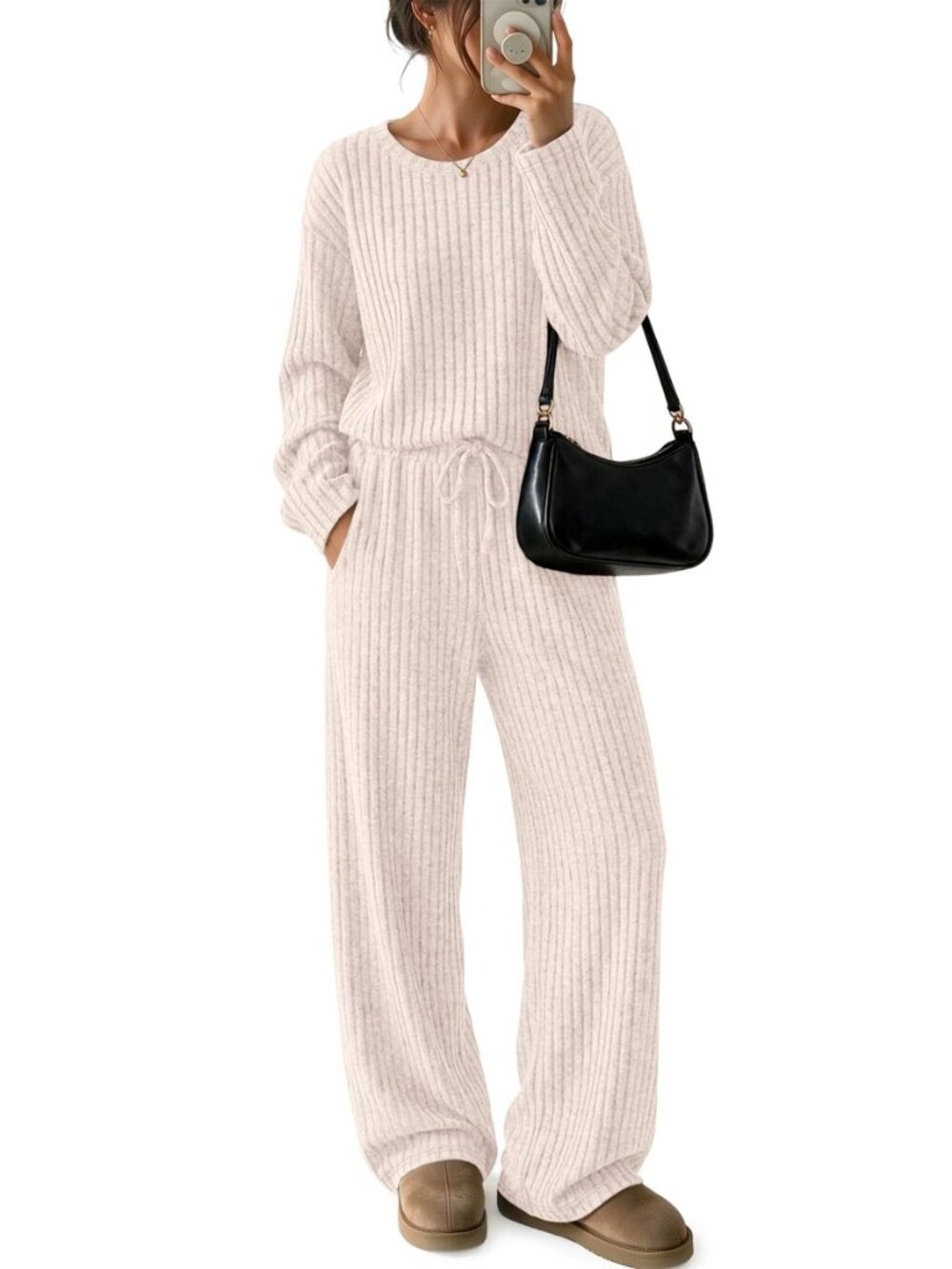 Womens Lounge Sets 2 Piece Matching Pajamas Fall Outfits 2026